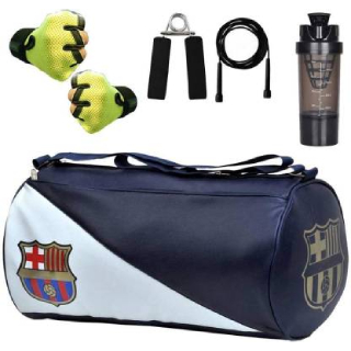 5 O' CLOCK SPORTS Men's Combo of FCB Leather Gym & Fitness Kit