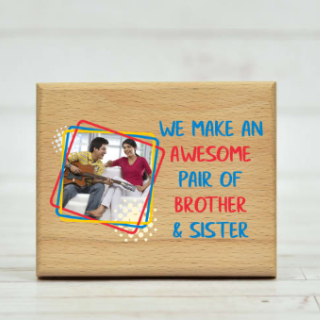 Save Upto 20% On Brother-Sister Special Personalized Photo Frame via Coupon