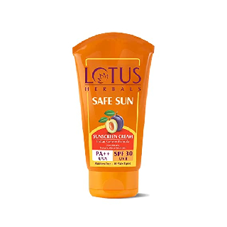 Lotus Safe Sun Block Cream at Rs. 265 Worth Rs. 345