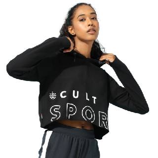 Cultsport Woman Crop Sweatshirt at Rs 704 (After Code: SPORTS15 & Rs 400 GP cashback)