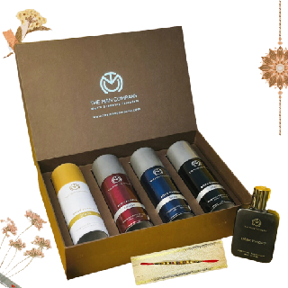 Gift Your Brother Rakhi Gift - Pack of 4 Body Perfumes at Rs.1104 (Code: GP15)