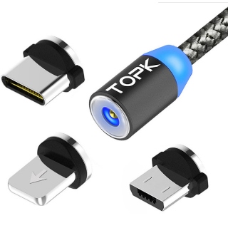 TOPK R-Line1 LED Magnetic USB Cable