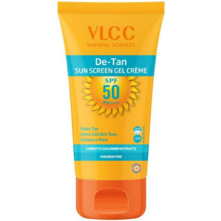 VLCC De Tan Sunscreen Gel Creme - SPF 50 PA+++  (100 g)