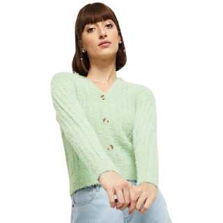 Buy Max Women's Casual Acrylic Blend Sweater at best price