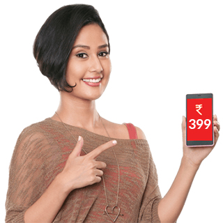 Just Rs.399: For Airtel Prepaid Recharge for 70 Days| Unlimited Calls + 1.4G