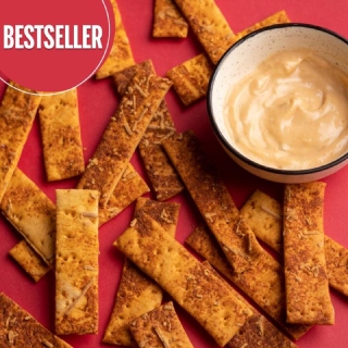 Flat 10% off on Baked Pizza Sticks with Cheesy Dip ( Use 'CX10')