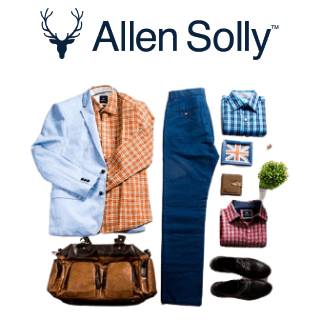 GoPaisa Brand Cashback Days (13th-28th): Flat 50% off on AllenSolly Fashion + Extra 10% off code ('NEW10')