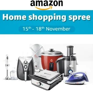 Flat 50%-80% Off on Home & Kitchen Appliance + Extra 10% HDFC Debit Card Off