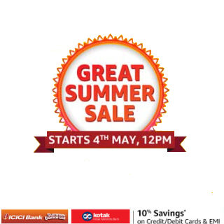 Amazon Great Summer 2023 Sale {Ends Today) Upto 80% off + Extra 10%  Bank off