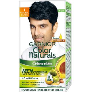 Shop Garnier Color Naturals Natural Black Men at Rs.60 [Pay Rs.110 at Amazon & get Rs.50 GP Rewards]