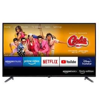 AmazonBasics 81cm (32 inches) HD Ready Smart LED TV at Rs.13999 + Extra 10% Bank Off