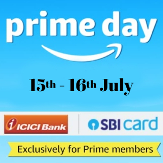 Prime Day Sale (Last Day): Upto 85% Sitewide off + 10% Bank Discount