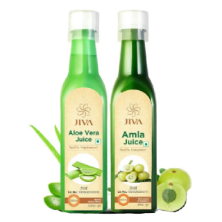 Improve your immunity : Order Jiva Amla + Aloe Vera Juice (2 Quantity)