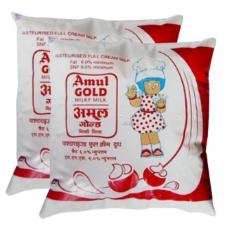 Amul Gold Full Cream Milk 1ltrs at Just Rs.54