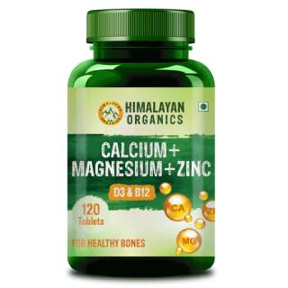  Himalayan Organics Calcium Magnesium ZincTabs only at Rs 562, after Code (HYUGA5)