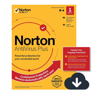 Flat 61% Off on Norton Antivirus Plus for 1 Year at just Rs.799 | Mrp Rs.2099