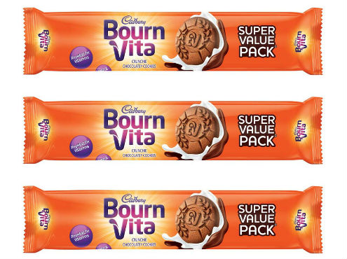 App - Bournvita Biscuits First Batch - Pack of 3 (3x120 gm) with Freebies