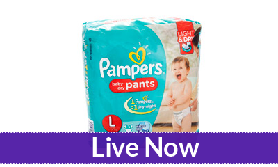App Friday Pampers Baby Dry Pants Large 18Pcs