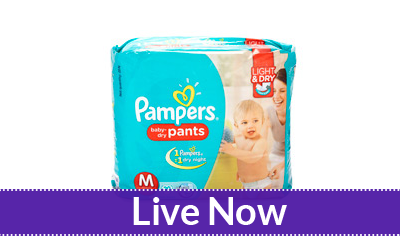 App Friday Pampers Baby Dry Pants M 20Pcs