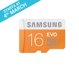 App Friday Samsung Evo 16GB Memory Card