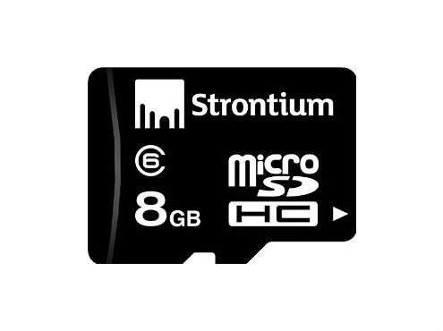 App Friday Strontium 8GB MicroSD Memory Card
