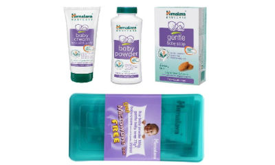 App - Himalaya Super Combo Baby Box (Cream 200g + powder 100g + soap 75g)