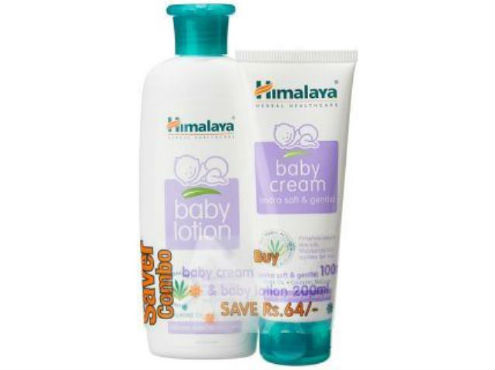 App - Himalaya Super Saver Combo - Baby Lotion 200ml and Cream