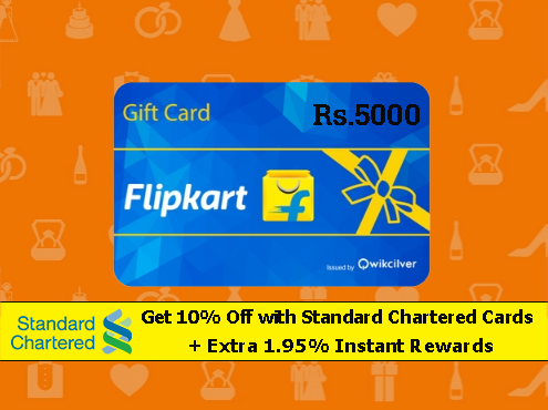 APP Offer - 10% Off On Flipkart Gvs + Extra 1.95% Instant GoPaisa Rewards
