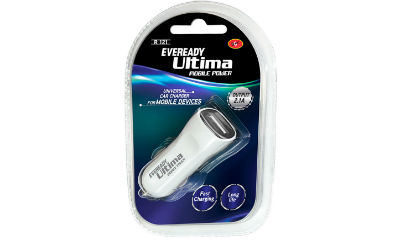 App Only - Eveready 2.1 A USB Car Charger - for All Mobile Phones