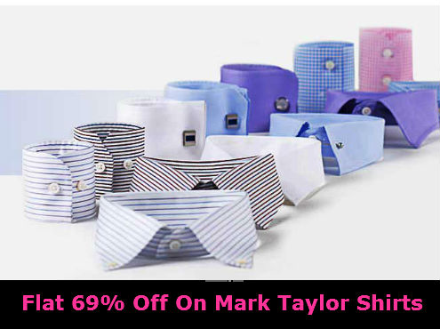 App Only - Flat 69% Off On Mark Taylor Shirts