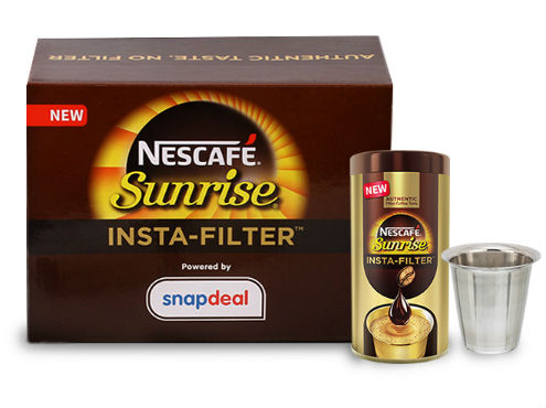 App Only - New Launch Nescafe Sunrise Insta-Filter Coffee 100gm