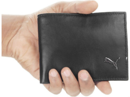 App Only  - Puma Men, Women Black Wallet