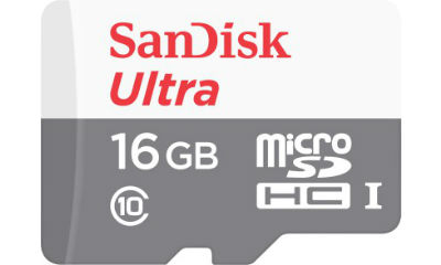 App Only - SanDisk Ultra 16 GB MicroSDHC + Free Shipping