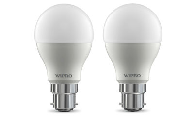 App Only - Wipro 9W (Pack of 2) LED Bulb 6500K (Cool Day Light)