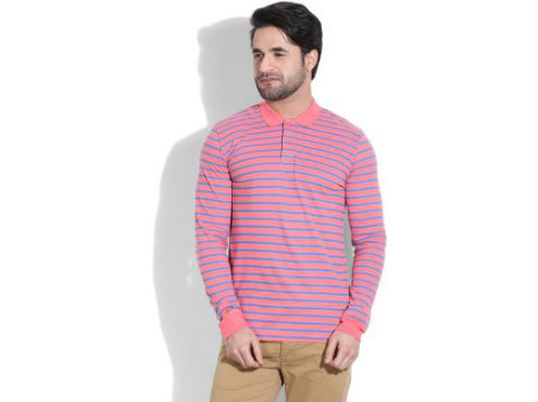 App - United Colors of Benetton Striped Men's Polo T-Shirt