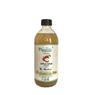 Farm Naturelle Organic Apple Cider Vinegar with Ginger and Turmeric (500ml) Combo - Pack of 2 worth Rs.1250 at Rs.500