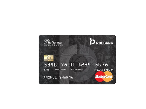 Apply for RBL Platinum Maxima Credit Card