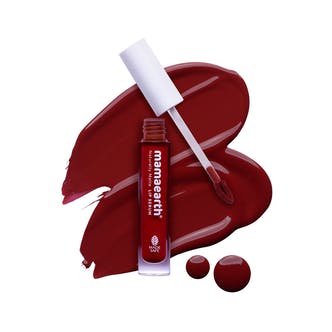 Mamaearth Naturally Matte Lip Serum with Vitamin C & E for Upto 12-Hour Long Stay - 3 ml-Chirpy Cherry