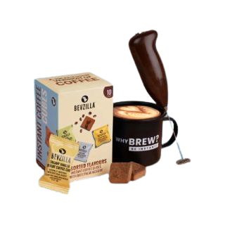 Assorted Coffee Cubes + Frother + Enamel Mug Combo at Rs.314 (After coupon 'SAVE10' & GP Cashback)