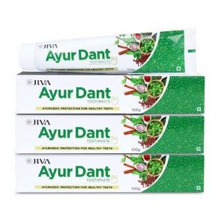 Ayur Dant Toothpaste Pack of 4 (Buy 2 Get 2 FREE) at Rs.98