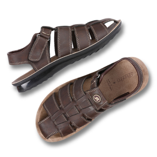BATA Brown Sandals For Men at Rs.149 + Free Shipping (Pay Rs.349 & get Rs.200 GP Cashback)