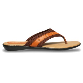 BATA Brown Flat Chappals For Women at Rs.174 + Free Shipping (Pay Rs.324 & get Rs.150 GP Cashback)