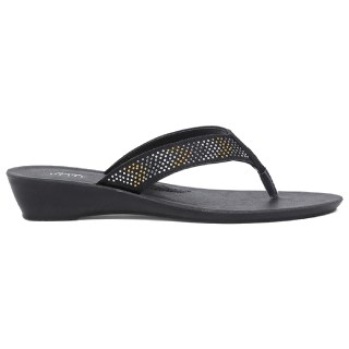 BATA Black Flat Chappals For Women at Rs.174 + Free Shipping (Pay Rs.324 & get Rs.150 GP Cashback)