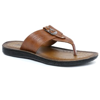 BATA Brown Chappals For Men at Rs.174 + Free Shipping (Pay Rs.324 & get Rs.150 GP Cashback)