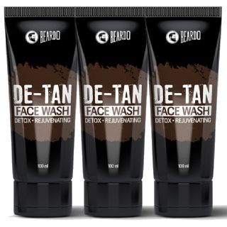 Pack of 3 Beardo De-Tan Face Wash at Rs.549 (Use coupon 'VIBD22')