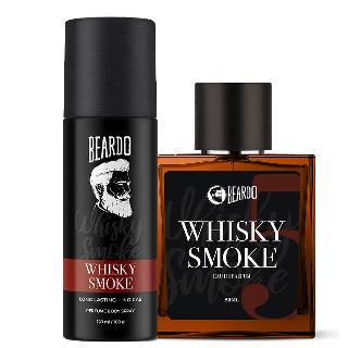 Beardo Whisky Smoke perfume & deo@ 785 | Coupon: BDSMOKE