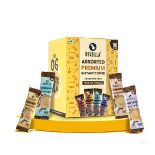 Flat 41% Off on 96 Sachets Assorted Coffee Powder Box @Rs.249 (Code: SAVE100)