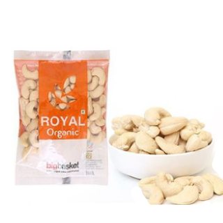 Save 22% OFF On bb Royal Organic - Cashew/Kaju Whole, 500 gm