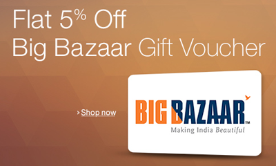 Big Bazaar Voucher Worth Rs.2000