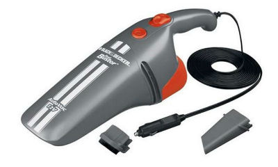Black & Decker AV1205 Grey DC Car Vacuum Cleaner